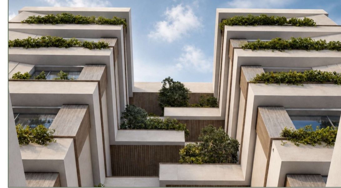 Terrasses végétalisées